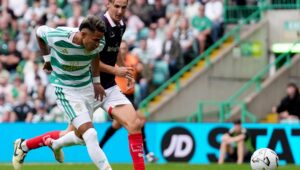 Scottish Premiership: on-song Durán lifts Celtic spirits in win over Falkirk
