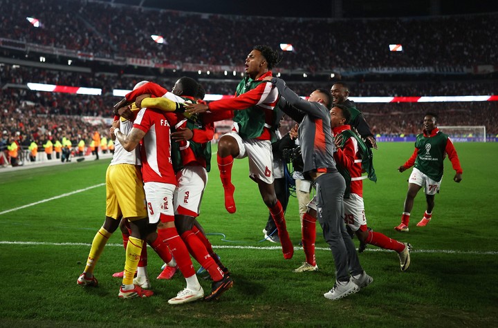 Santa Fe avanzó a los cuartos de final. (foto: REUTER)