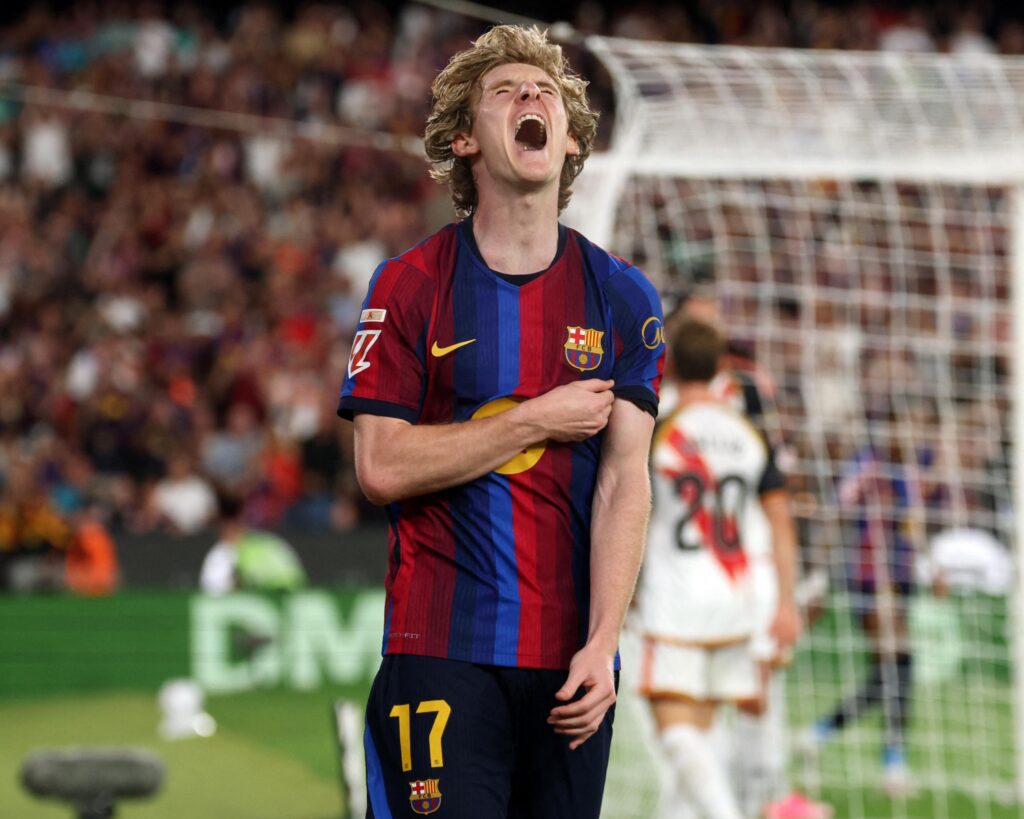 Barcelona dominates Rayo, but focus shifts to Julián Álvarez
