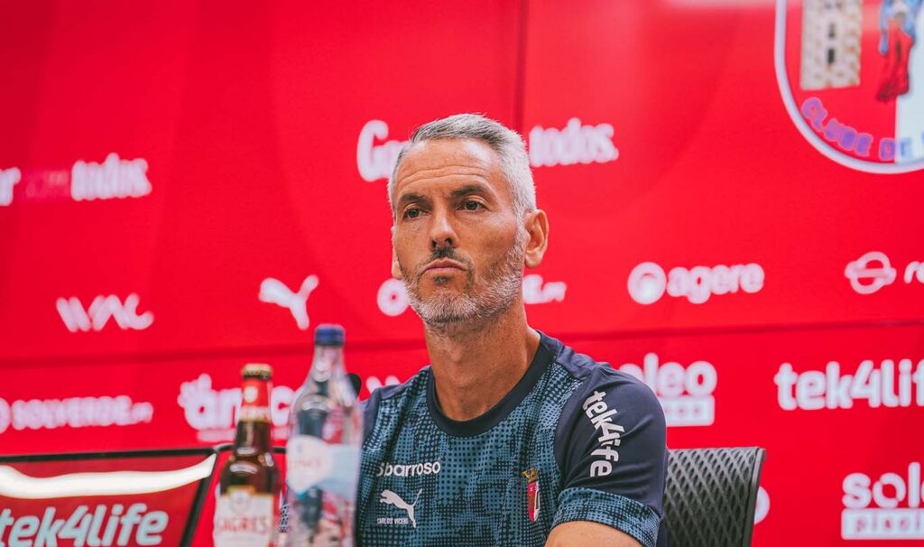 Carlos Vicens et Vasco Matos anticipent le match Braga contre Estoril Praia