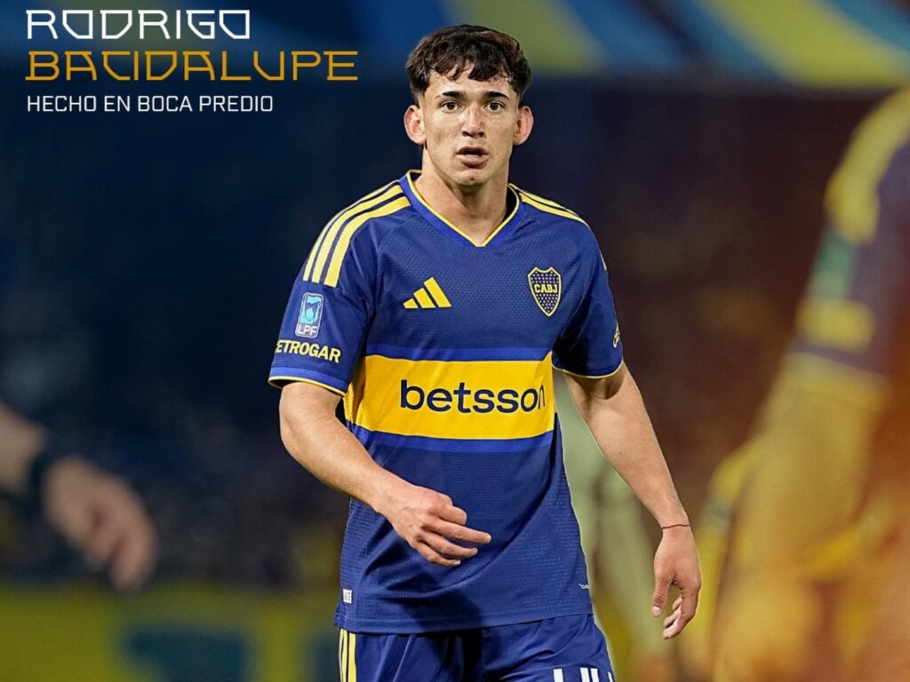 Rodrigo Bacidalupe fait ses débuts avec Boca Juniors