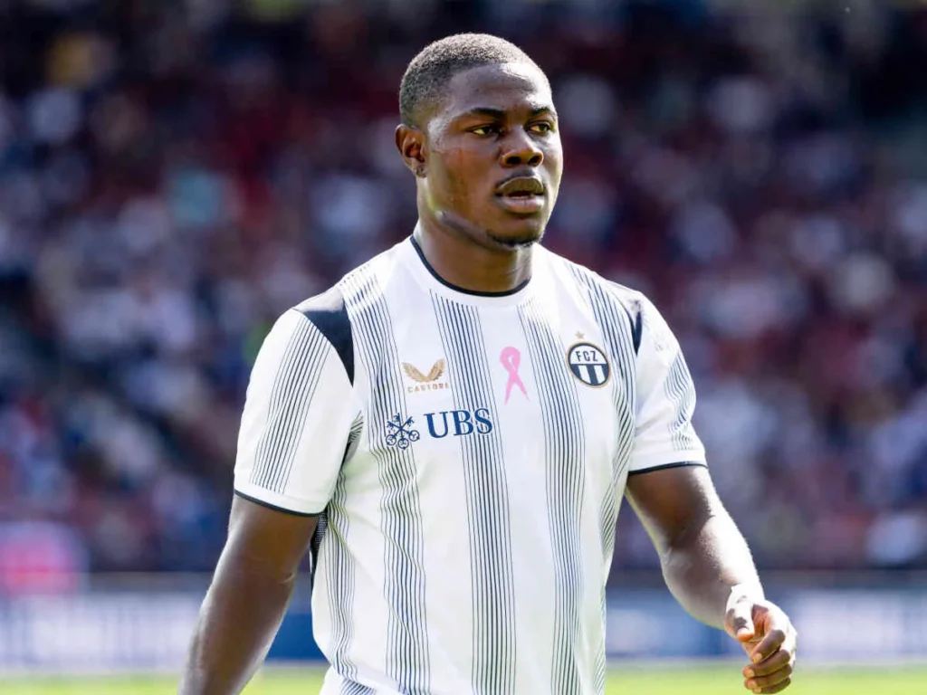 Umeh Emmanuel, buteur du FC Zurich, rêve de jouer en Premier League
