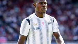 FCZ-Torjäger Umeh Emmanuel hat ein Ziel in einer Topliga