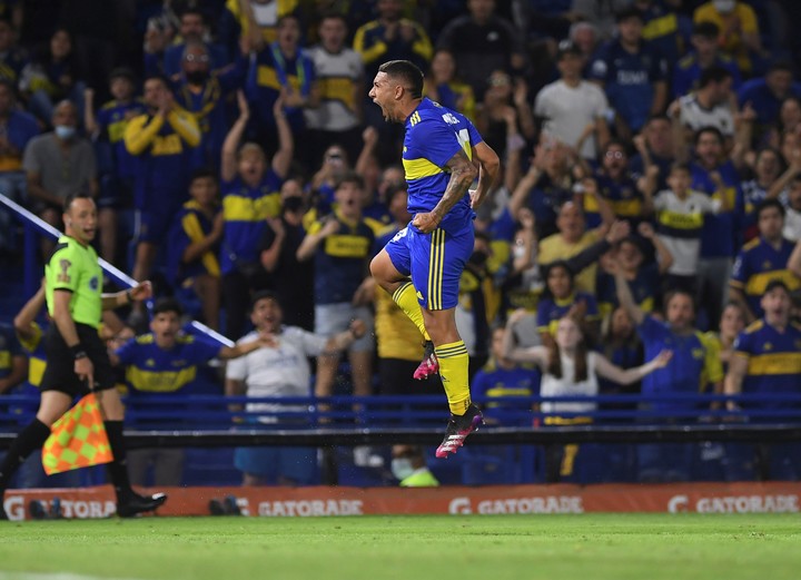 Eros Mancuso jugó poco pero marcó un gol